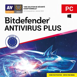 Bitdefender antivirus plus - licence 1 an - 3 pc - a télécharger
