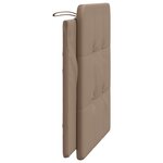 vidaXL Coussin de tête de lit cappuccino 100 cm similicuir