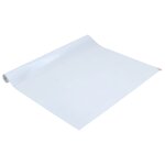 vidaXL Film de fenêtre statique dépoli blanc 45x500cm PVC