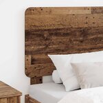 vidaXL Tête de lit Bois Ancien 100 cm Bois d'ingénierie