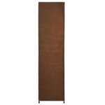 vidaXL Garde-robe avec 4 compartiments Marron 175x45x170 cm