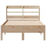 vidaXL Cadre de lit sans matelas 100x200 cm bois massif de pin