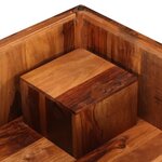 vidaXL Table basse Bois massif 70x70x30 cm