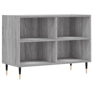 vidaXL Meuble TV sonoma gris 69 5 x 30 x 50 cm bois d'ingénierie