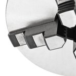 Vidaxl mandrin de tour auto-centrant à 4 mâchoires 160 mm acier