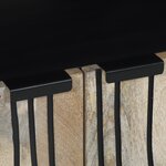 vidaXL Meubles et étagères de rangement pour médias Blanc et Noir