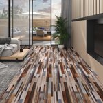 vidaXL Planches de plancher PVC Non auto-adhésif 5 26m² 2mmMulticolore
