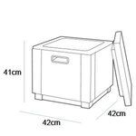 Keter glacière ice cube graphite