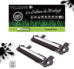 TN1050 - 2 X Noir - Cartouche d'encre Toner - Grande capacité