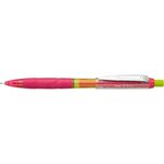 Porte-mines Q-Erase  0 7 mm  pink/jaune x 3 PENTEL