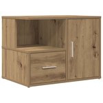vidaXL Armoire d'angle chêne artisanal 160x40x45 cm bois d'ingénierie