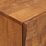 vidaXL Buffet avec tiroir Finition Acacia Brun 40 x 33 x 75 cm