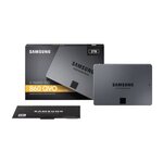 SAMSUNG - Disque SSD Interne - 860 QVO - 2To - 2,5 (MZ-76Q2T0BW)