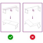 vidaXL Étagère murale 160x60x(2-6) cm bois de chêne massif non traité