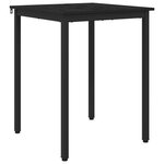 vidaXL Table de salle à manger / Table de repas MÉTAL