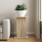 vidaXL Support de Plante Chêne Sonoma 30 5 x 30 x 43 cm