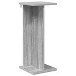 vidaXL Support de Plante 2 pièces Sonoma gris 25 x 25 5 x 60 5 cm