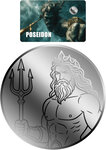 Monnaie POSEIDON 1/500 Oz Platine 25$ Liberia 2026 (PRÉCOMMANDE)