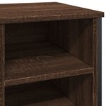 vidaXL Armoire à chaussures chêne marron 90x38x61 5 cm bois ingénierie