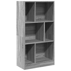 vidaXL Bibliothèque sonoma gris 57x28 5x107 5 cm bois d'ingénierie