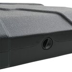vidaXL Ensemble de base de parapluie en 2 pièces : 110 kg de sable ou 70 kg d'eau