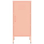 vidaXL Armoire de rangement Rose 42 5x35x101 5 cm Acier