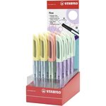 Stylo plume Flow COSMETIC  présentoir de 16 STABILO