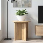 vidaXL Support de Plante 2 pièces Chêne artisanal 40 x 40 x 40 cm