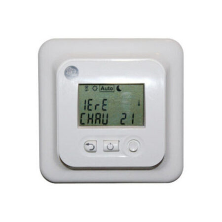 Thermostat blanc TH310 4/6 ordres + sonde de sol - IP21 - 230V - 10A