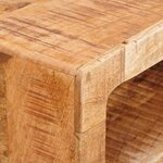 vidaXL Table de Toilette Marron 90 x 76 x 45 cm Bois de mangue massif