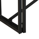 vidaXL Table basse multicolore 80x40x35 cm bois de récupération massif