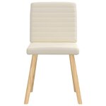 vidaXL Chaises à manger lot de 6 Lin