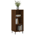 vidaXL Buffet chêne marron 34 5x32 5x90 cm bois d'ingénierie