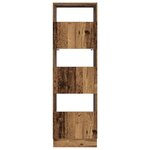 vidaXL Armoire à Laver avec stockage Bois ancien Bois d'ingénierie