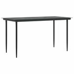 vidaXL Ensemble de salle à manger pour jardin 5 Pièces Beige polyrotin