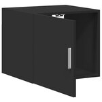 vidaXL Armoire murale noir 45x42 5x40 cm bois d'ingénierie