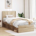 vidaXL Tête de lit Chêne Sonoma PB