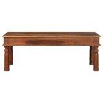 vidaXL Table basse 110x60x40 cm bois massif d'acacia