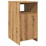vidaXL Commode chêne artisanal 40x50x76 cm bois d'ingénierie