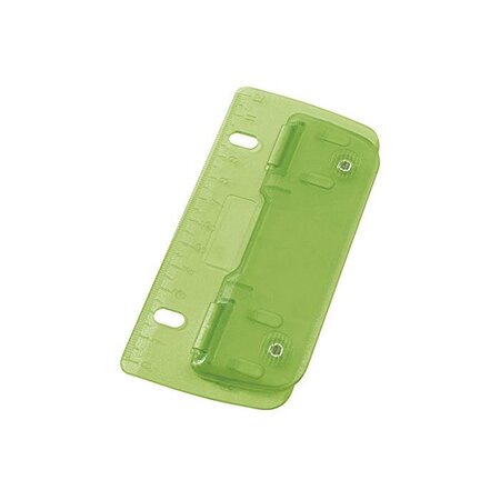 Perforateur de poche, capacité: 3 feuilles, vert ICE WEDO