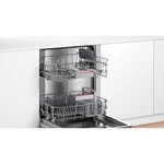 Lave-vaisselle intégrable bosch smi4hts31e - 12 couverts - induction - l60cm - 46db - bandeau inox