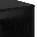 vidaXL Table basse Chêne noir 103 5 x 60 x 35 cm Bois d'ingénierie