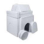 Canapé modulable enfants gris