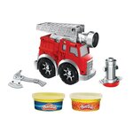 Play-doh wheels  pâte a modeler - le camion de pompiers