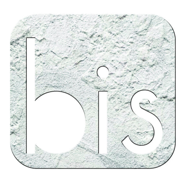 Numéro BIS- Numéro adhésif pour boîtes aux lettres- Pierre véritable 50 mm  Albatre