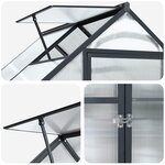vidaXL Serre de jardin 183 5 x 123 x 207 cm