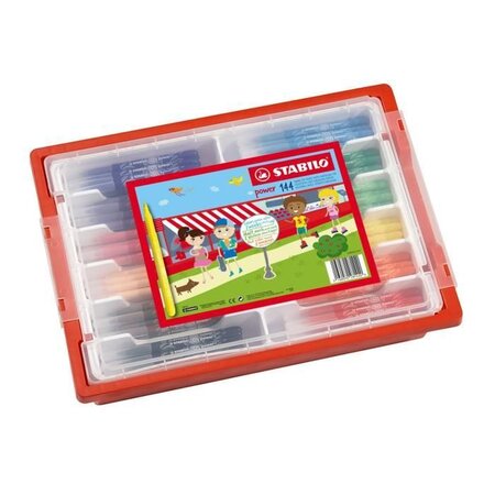 STABILO - Schoolpack - lot de 144 feutres de coloriage