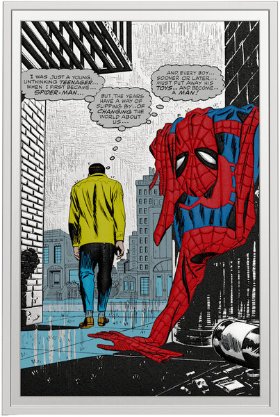 Pièce de monnaie en Argent 2 Dollars g 31.1 (1 oz) Millésime 2026 Iconic Moments SPIDER-MAN NO MORE