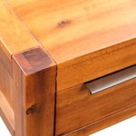 vidaXL Table d'appoint Bois d'acacia massif 30 x 30 x 70 cm