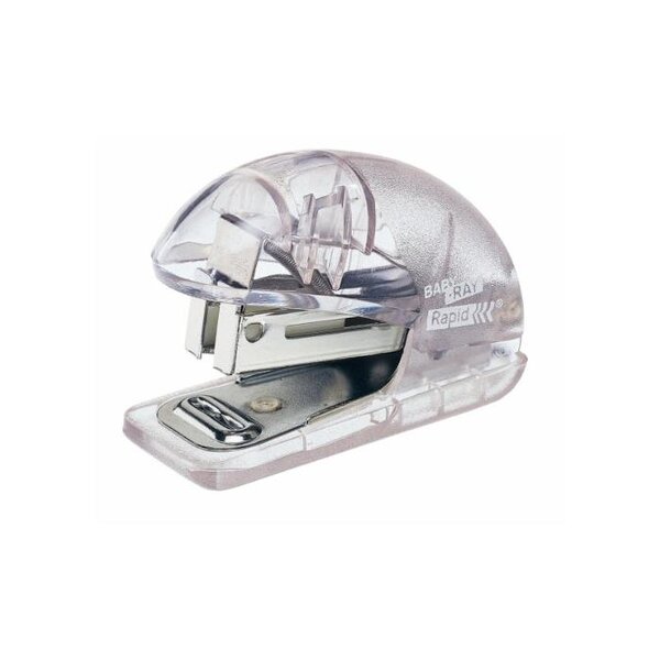 Mini agrafeuse Baby Ray F4 pour 24/6 26/6 Transparent Glacier RAPID